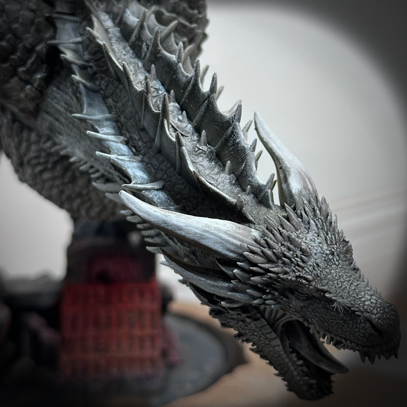 FIGURINE SUR MONTURE MONSTRUEUSE - GOT "Drogo"